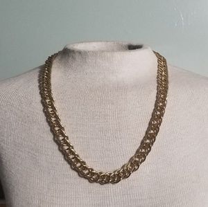 Vintage Gold Tone Chain Necklace